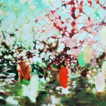 Adriana Elian - The Grove 2, 2012, oil on canvas, 80 x 160 cm