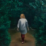 Maria M. Bordeanu - The Tunnel, 2018, oil on canvas, 120 x 120 cm